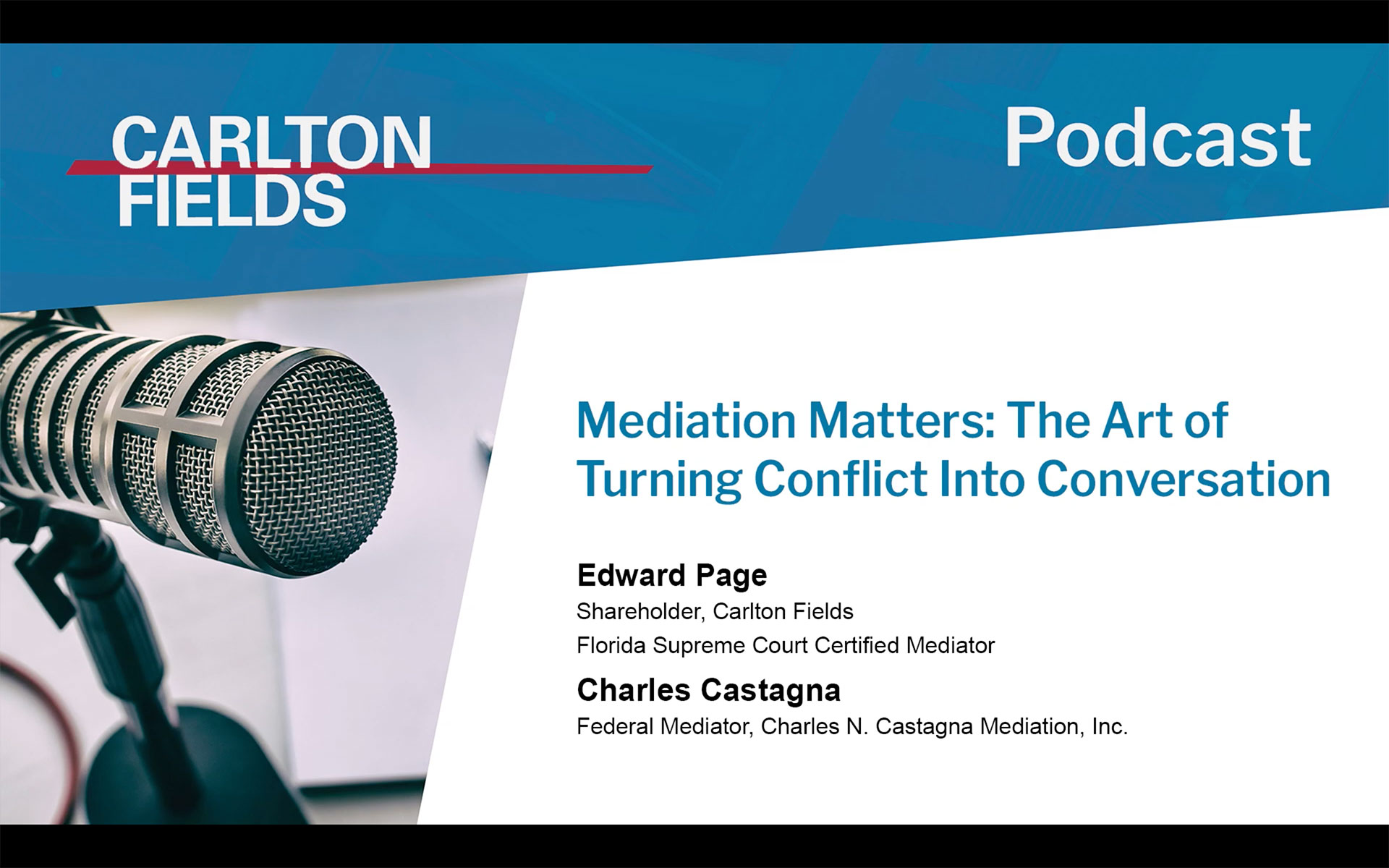Mediation Matters: The Art of Turning Conflict Into Conversation